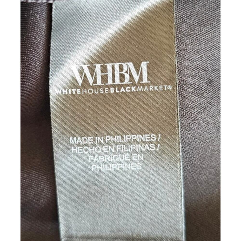 White House Black Market High-Rise Womens Flared Dress Pants Sz 8 - Picture 6 of 12